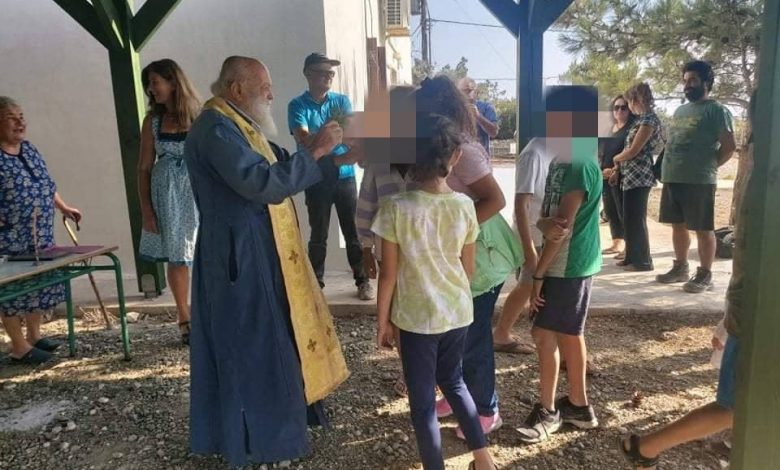 Με τέσσερα παιδιά ο Αγιασμός στην ακριτική Γαύδο