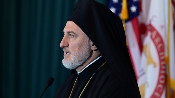Αρχιεπίσκοπος Αμερικής: «Αιωνία σου η Μνήμη αξιομακάριστε Μίκη»