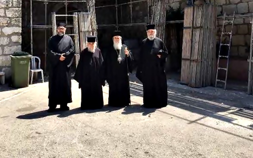 Έργα αποκατάστασης στη Μονή Προφήτη Ηλία στα Ιεροσόλυμα