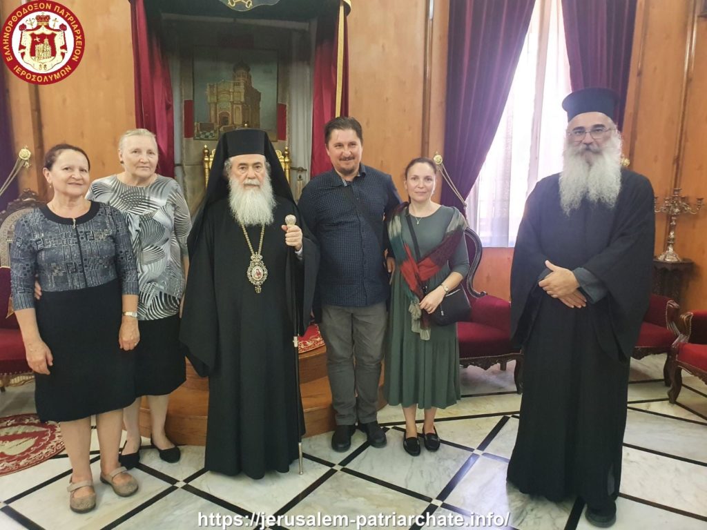 Επίσκεψη Ορθοδόξων απο την πόλη Ασντόντ στον Πατριάρχη Ιεροσολύμων