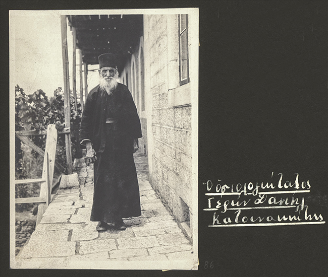 O Όσιος Δανιήλ ο Κατουνακιώτης την Άνοιξη του 1929