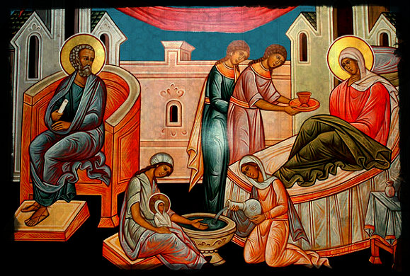 Ο Άγιος Νικόδημος ο Αγιορείτης στο Γενέσιον της Θεοτόκου