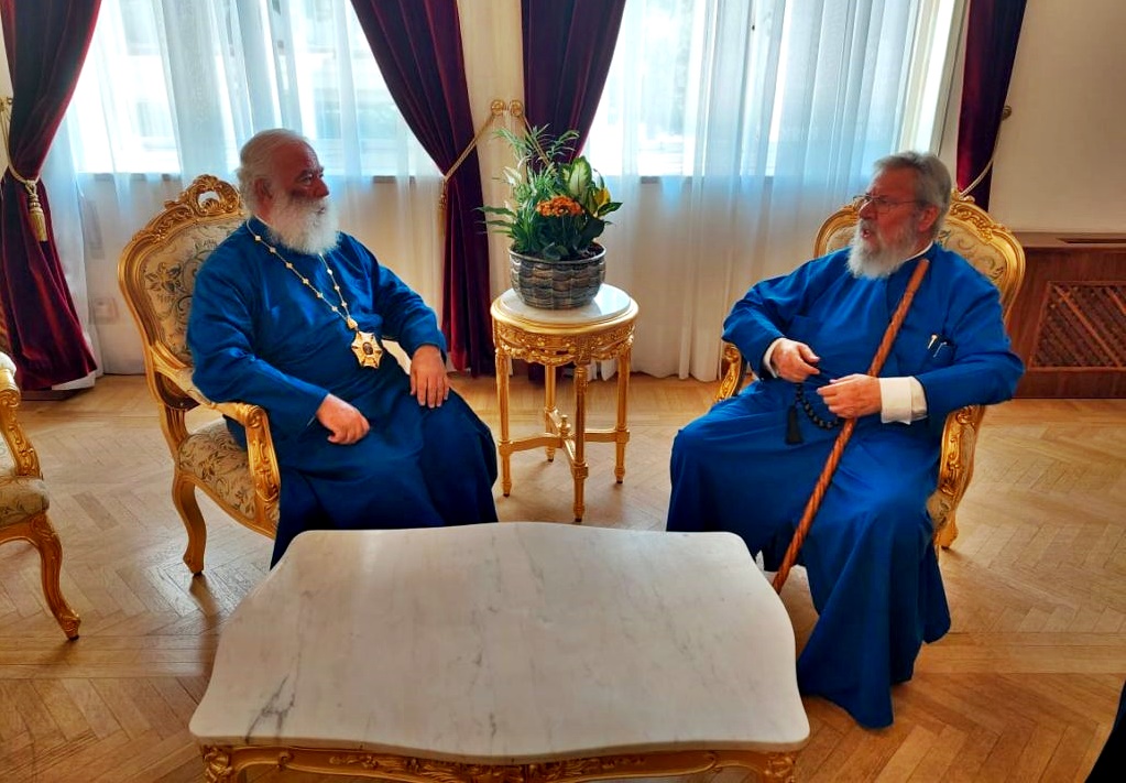 Ο Πατριάρχης Αλεξανδρείας στον Αρχιεπίσκοπο Κύπρου