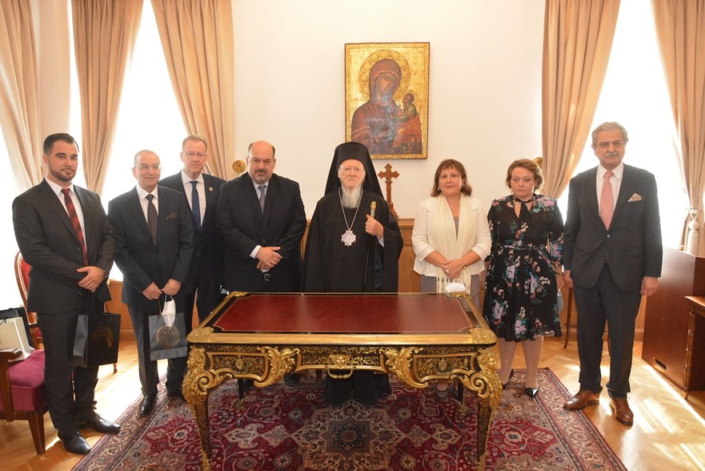 Ο Οικουμενικός Πατριάρχης ενημερώθηκε για τις πρωτοβουλίες της Ομοσπονδίας Συλλόγων Ιεροψαλτών Ελλάδος