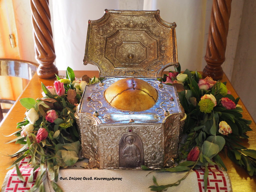 Η Κάρα της Αγίας Ελένης της Νέας στην Πεύκη Αττικής