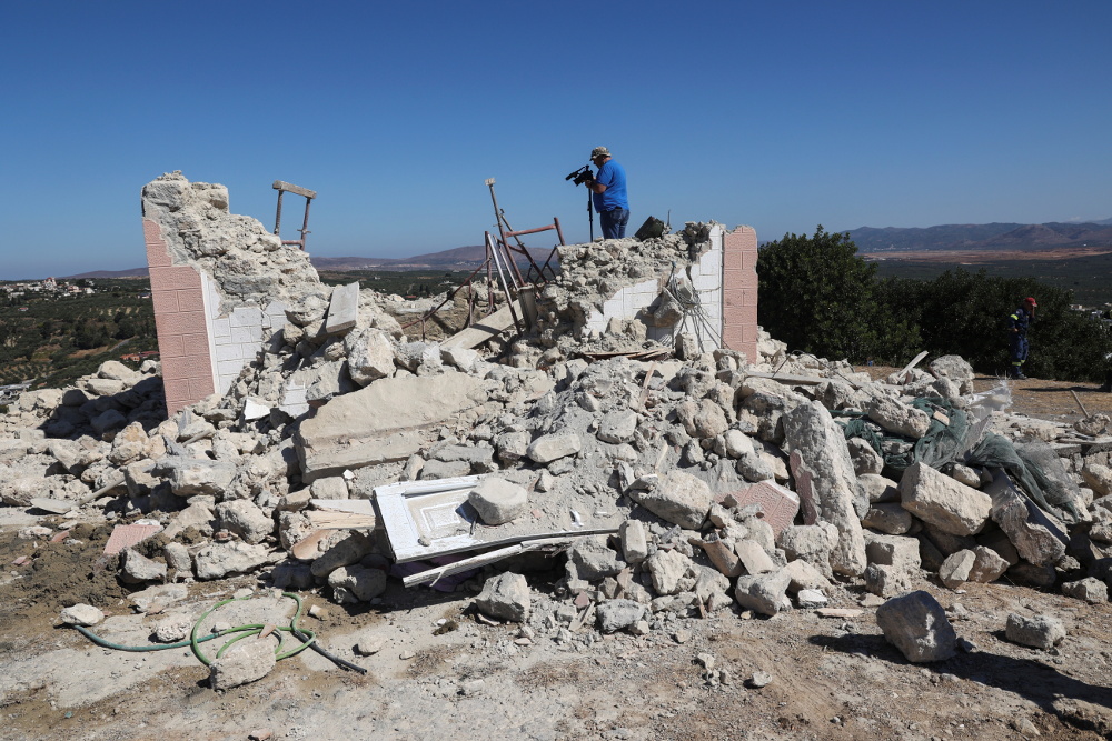 Σεισμός Κρήτη: Είχε κάνει τάμα να σώσει τον Προφήτη Ηλία