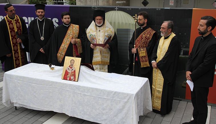 Memorial service for memory of 9/11 victims by Archbishop Elpidophoros