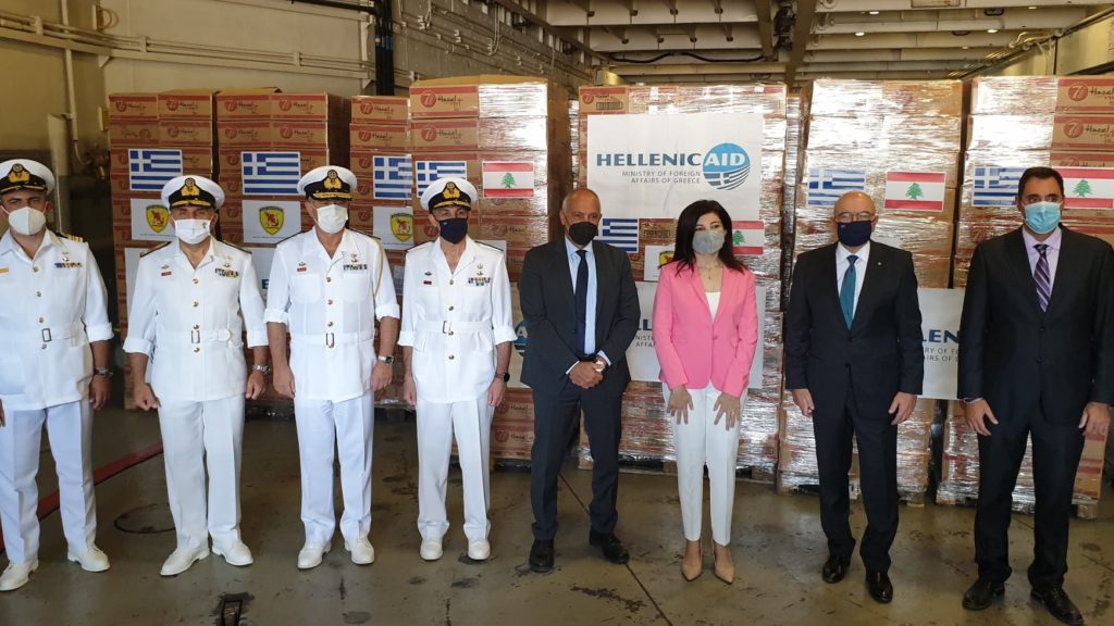 Η Ελλάδα στο πλευρό του Λιβάνου