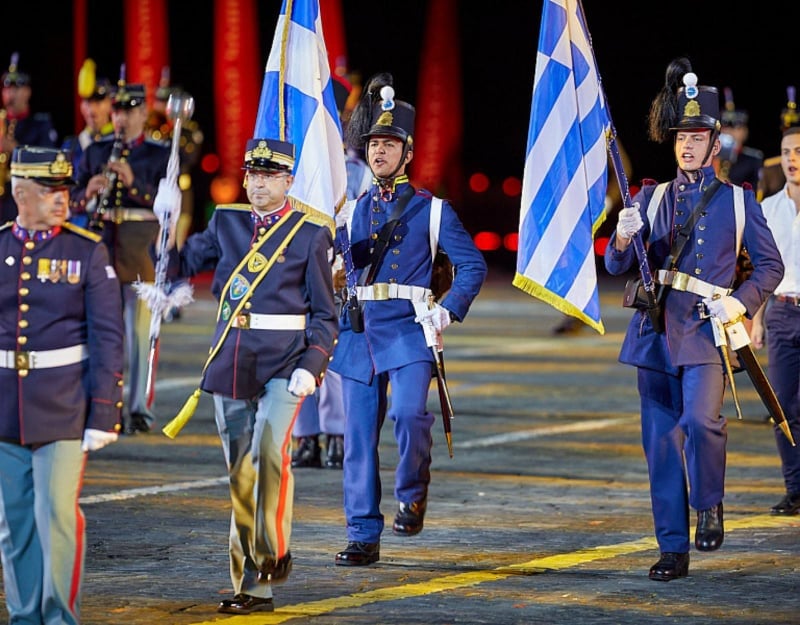 Η Στρατιωτική Μουσική απέσπασε το θερμό χειροκρότημα στη Μόσχα