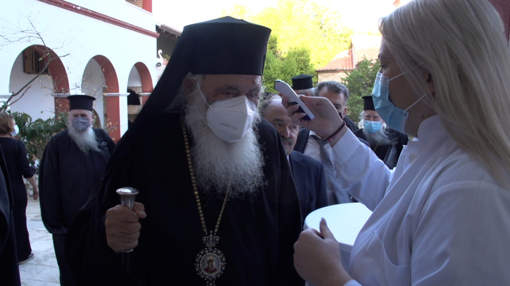 Σύγκληση Ιεραρχίας με υγειονομικά μέτρα (ΒΙΝΤΕΟ)