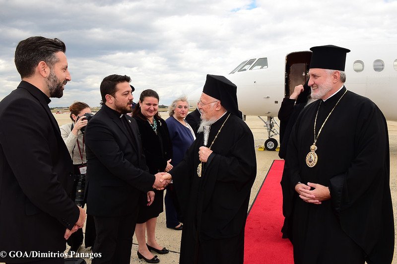 His All-Holiness Ecumenical Patriarch Bartholomew Arrives for Official Visit