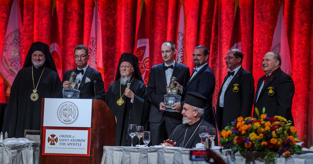 Τα βραβεία Athenagoras απένειμε ο Οικουμενικός Πατριάρχης