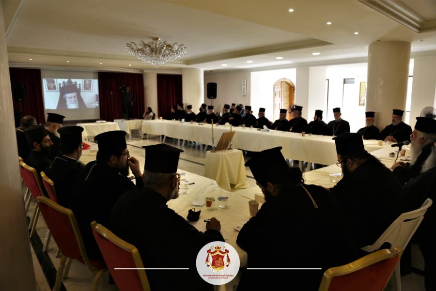 تعيينات جديدة في مطرانية الأردن أعلن عنها في الاجتماع الدوري للكهنة