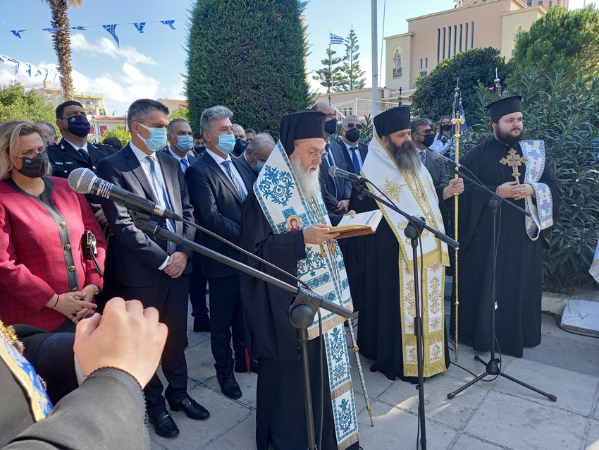 Κορίνθου: “Πρωταγωνιστές στην Ιστορία μας είναι ο Χριστός και η Παναγία”