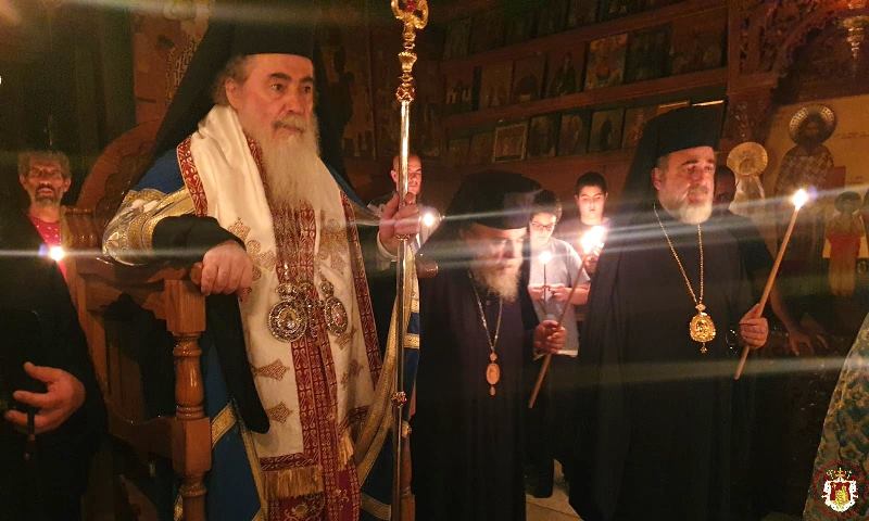 الإحتفال بتذكار إعادة رفات القديس سابا الى ديره