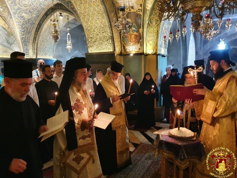 FORTIETH-DAY MEMORIAL SERVICE FOR THE BLESSED ARCHIMANDRITE ANTHIMOS