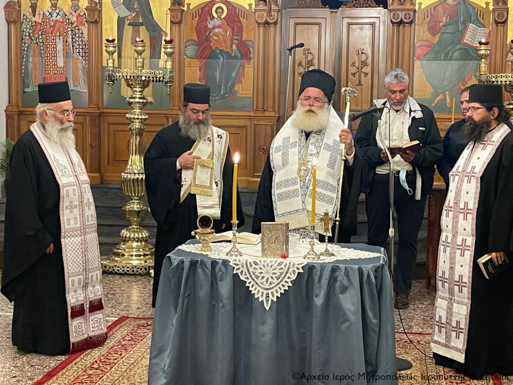 Ιεραπύτνης: “Οι εκκλησιαστικές τέχνες συντελούν στην κατά Θεόν μόρφωση”