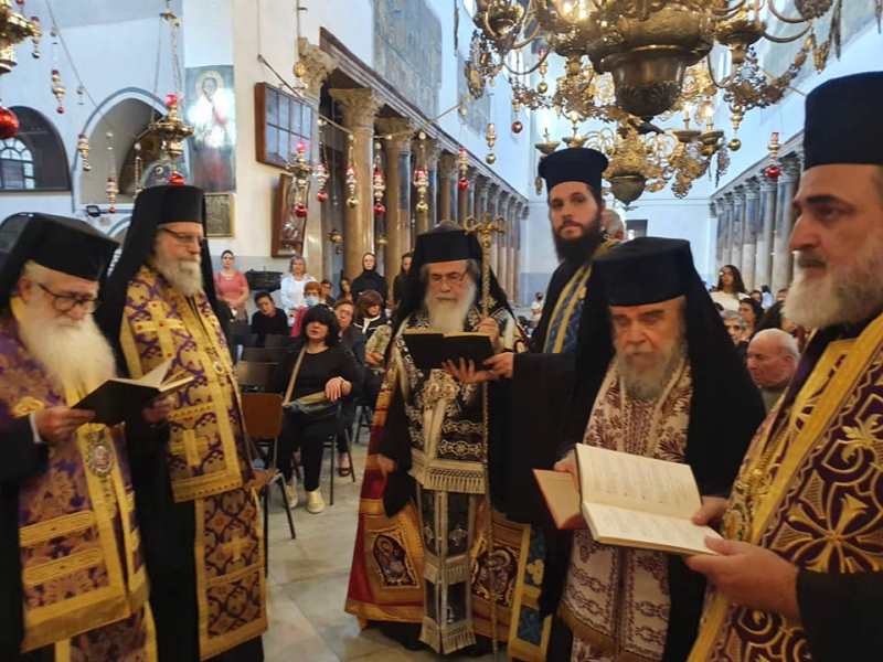 NINTH-DAY MEMORIAL SERVICE OF THE BLESSED ARCHBISHOP THEOPHYLAKTOS OF THE JORDAN