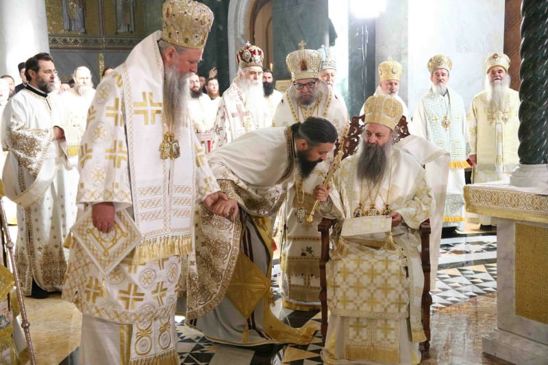Consecration of elected & proclaimed Very Rev. Archimandrite Sava to rank of Bishop of Marca