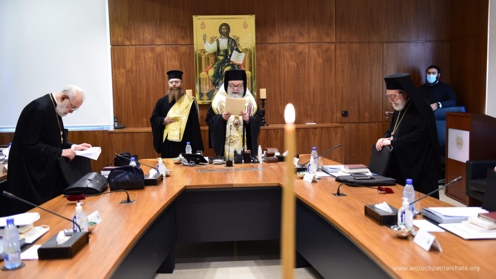 انطلاق أعمال المجمع الأنطاكي المقدس في البلمند