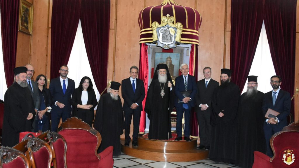 The General Secretary of the Ministry of Foreign Affairs of Greece visited the Patriarchate of Jerusalem