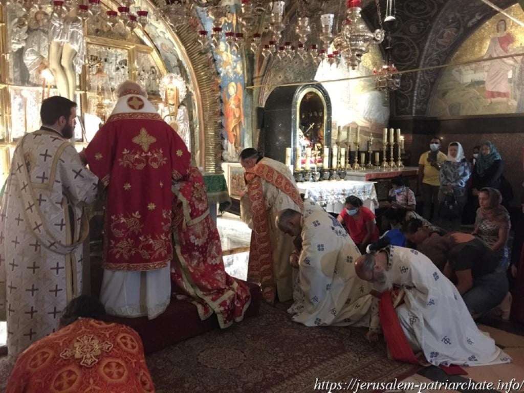 Ordination to deacon in the Holy Land