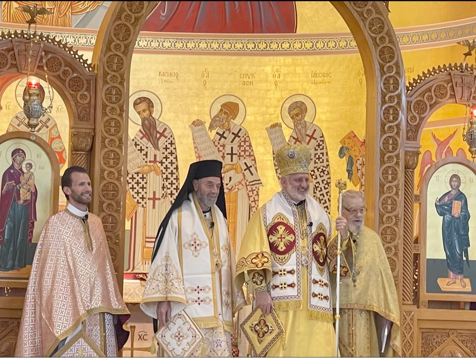 Архиепископ Елпидофор посети Енорията Света Екатерина в Нейпълс, Флорида | СНИМКИ