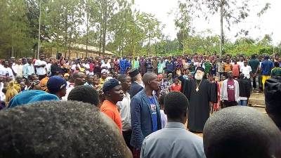 Λαοθάλασσα στο Κασικίζι Τανζανίας για τον Πατριάρχη Αλεξανδρείας