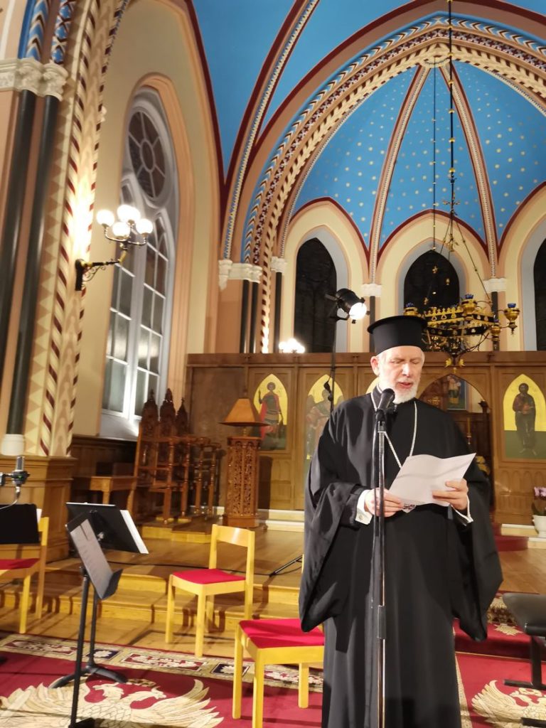 Greeting by His Eminence Metropolitan Cleopas of Sweden at the Event Honoring the 200th Anniversary of the Greek Revolution