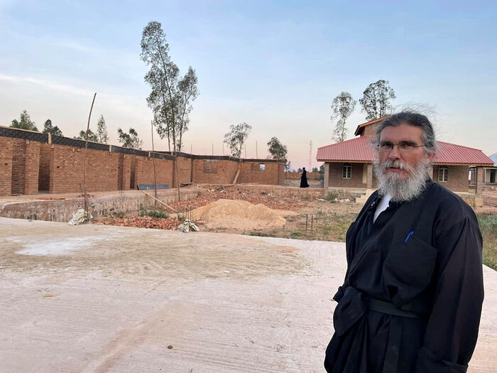 CONSTRUCTION MOVING AHEAD QUICKLY AT TANZANIAN MONASTERY