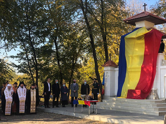 MONUMENT TO VICTIMS OF STALINIST REGIME BLESSED IN CHIȘINĂU