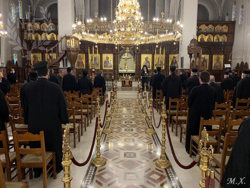 Ιερατική Σύναξη στην Ιερά Μητρόπολη Νεαπόλεως και Σταυρουπόλεως