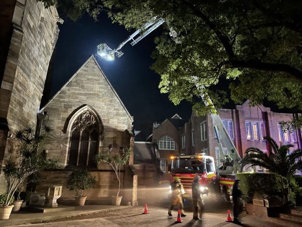 Fire causes significant damages to Cathedral of the Annunciation of the Theotokos in Sydney