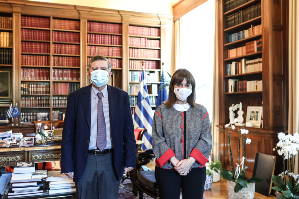 Управителят на Света Гора се срещна с президента на Гърция Катерина Сакеларопулу