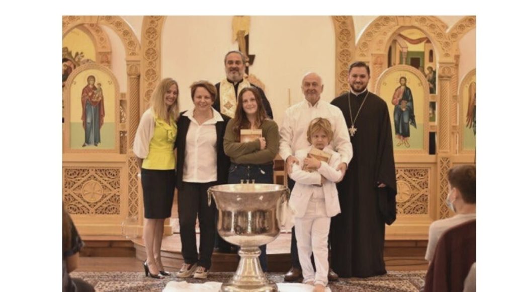 Baptism at Metropolis of Boston Fall Camp