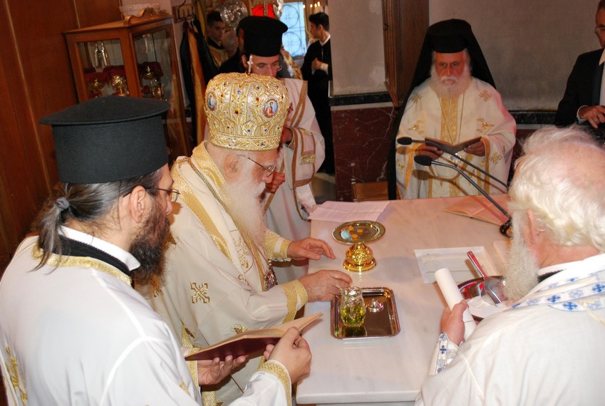 Η τελετή εγκαινίων του Αγίου Ανδρέα στη Νέα Σμύρνη