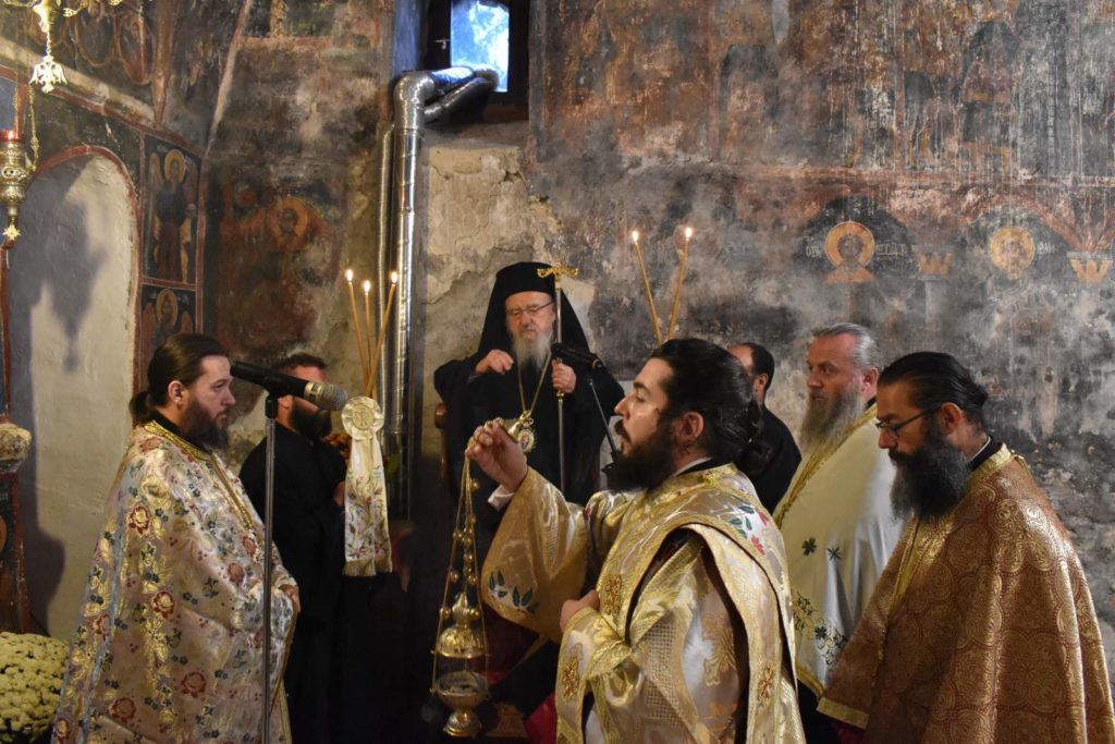 Πανηγυρικός Εσπερινός στην Ιερά Μονή Αγίου Δημητρίου Παλαίρου