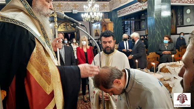 Χειροθεσία Πρωτοπρεσβύτερου στα Παπαδιάνικα