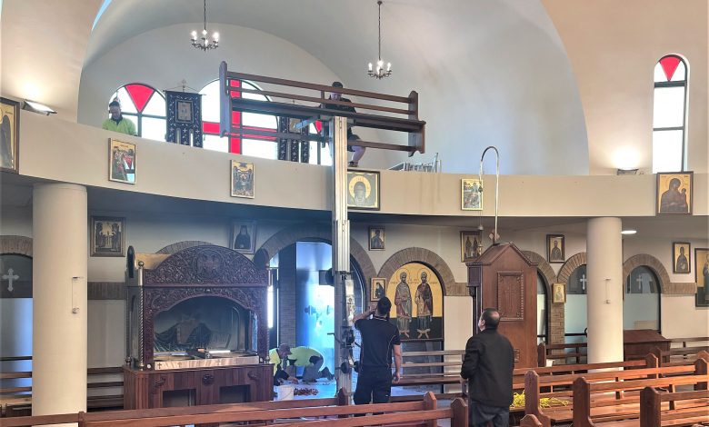 Restorations Work at the Church of St Nektarios WA