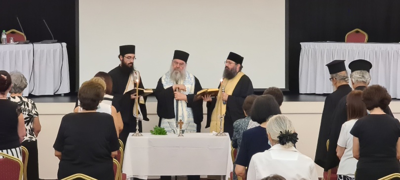 Αγιασμό στη Φιλόπτωχο Αδελφότητα τέλεσε ο Μητροπολίτης Λεμεσού