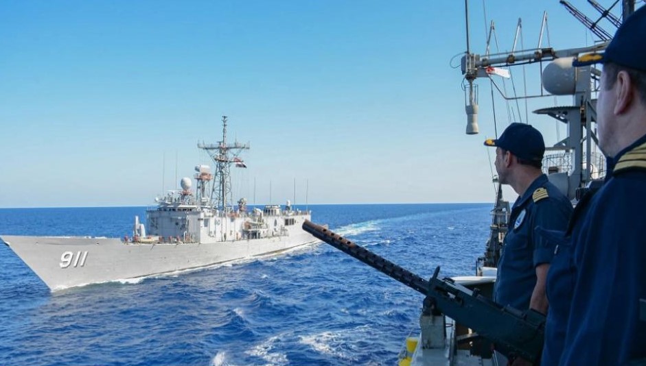 Στην Αλεξάνδρεια η Ελληνική φρεγάτα «Κανάρης»