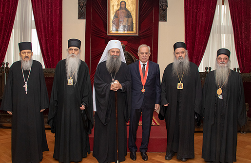 Order of Saint Sava to Mr. Milorad Vucelic