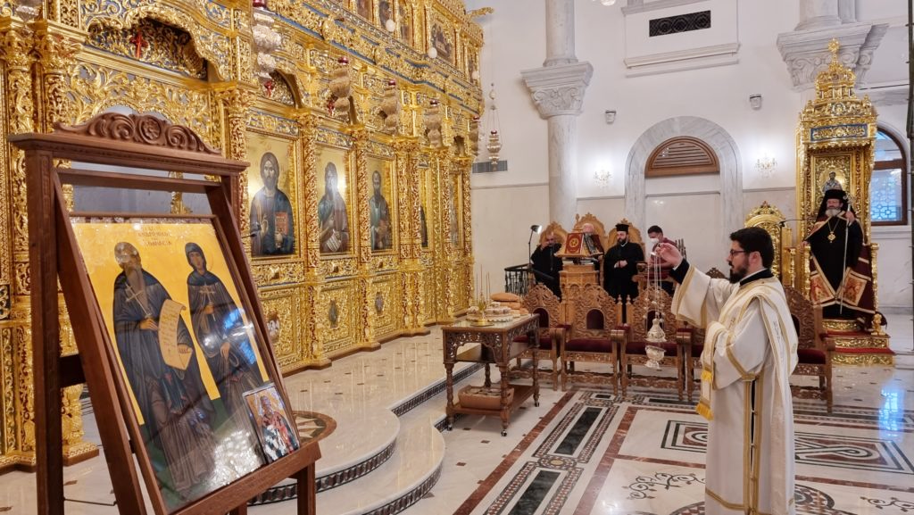 Εορτή των Οσίων Ανδρονίκου και Αθανασίας στην Λευκωσία