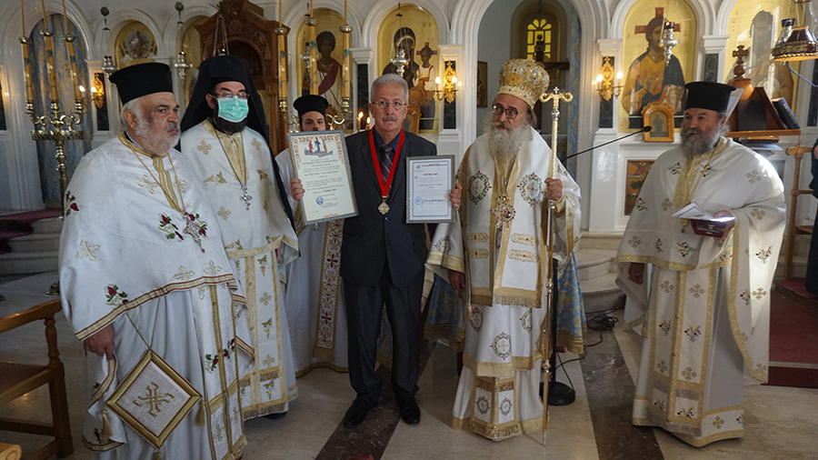 Η Μητρόπολη Γορτύνης τίμησε τον Ιατρό Χαράλαμπο Στρατιδάκη