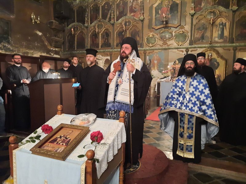 Освећење крста у Бијелом Брду