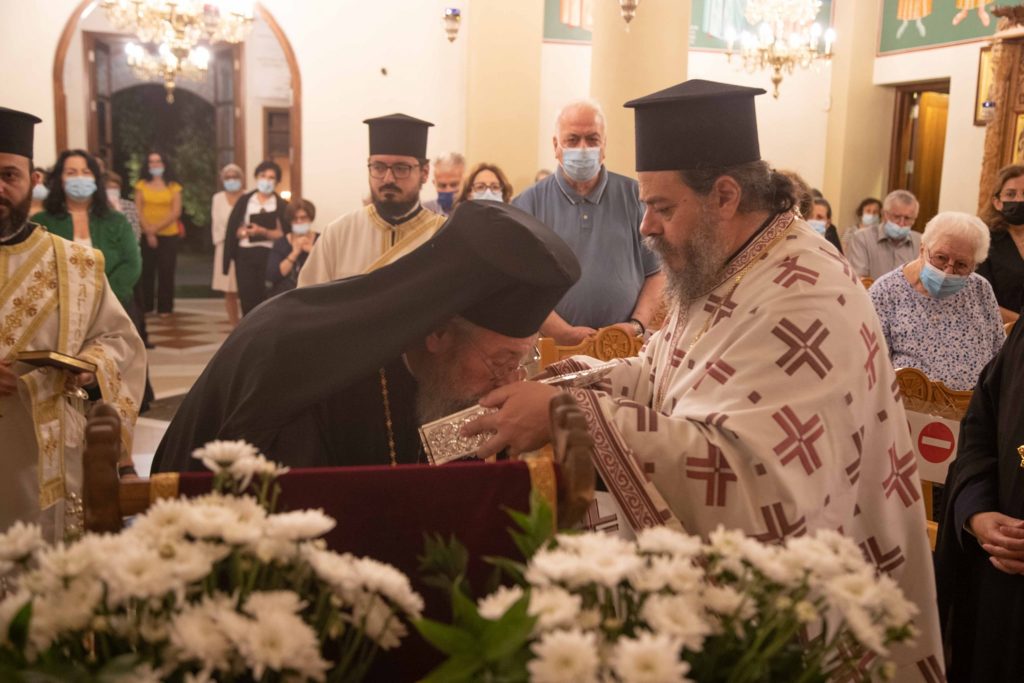 Ο Αρχιεπίσκοπος Κύπρου στην εορτή πάντων των Αγίων Αναργύρων