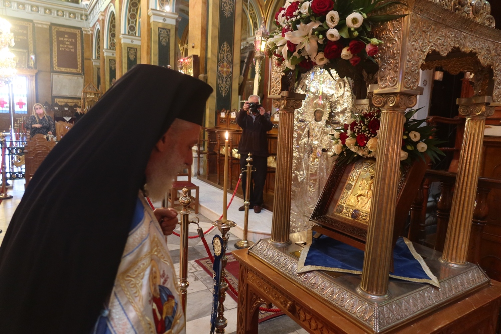 Η Ερμούπολη τίμησε τον Άγιο Δημήτριο