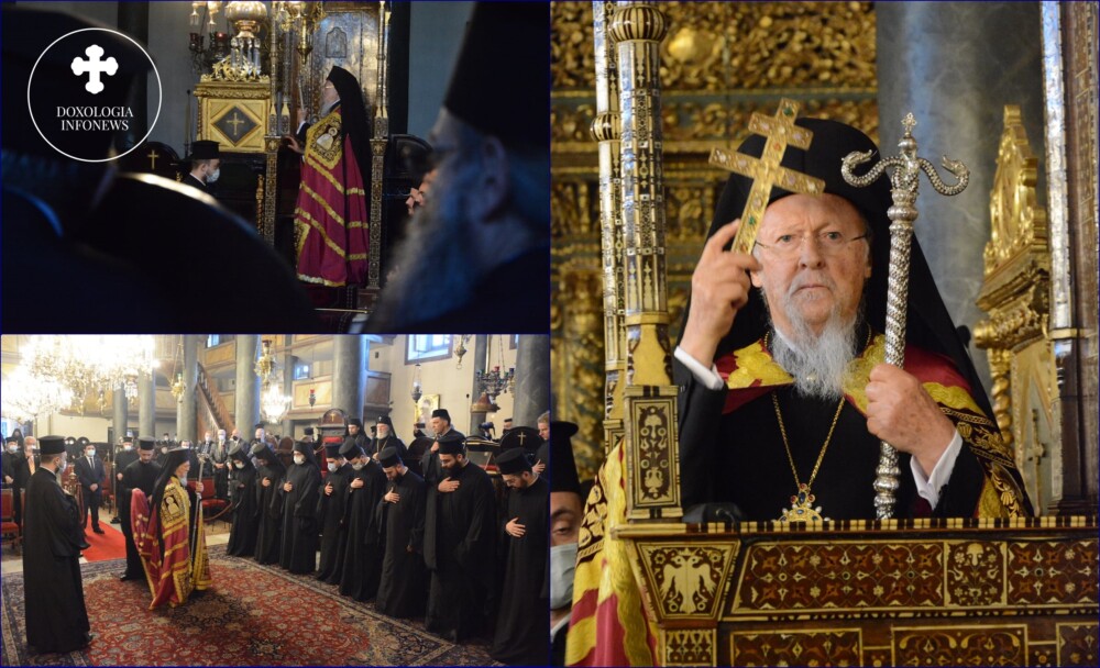 Патриаршеска хоростасия на Великата Вечерня в навечерието на 30-годишнината на Патриарх Вартоломей на Вселенския Престол | VIDEO & СНИМКИ