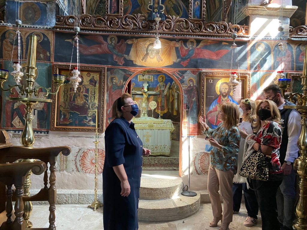 Ναούς της Άρτας επισκέφθηκε η Υπουργός Πολιτισμού