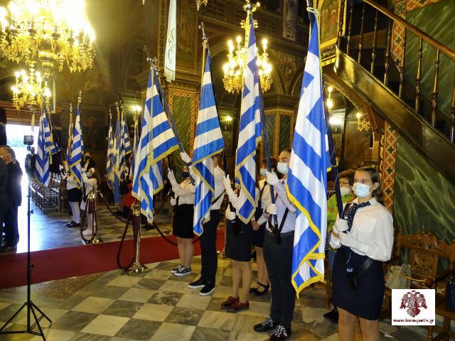 ΣΠΑΡΤΗ: Επιμνημόσυνη δέηση στο Κενοτάφιο του Λεωνίδα